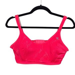 Champion Double Dry Hot Pink Sports Bra Size 36 C Medium Impact